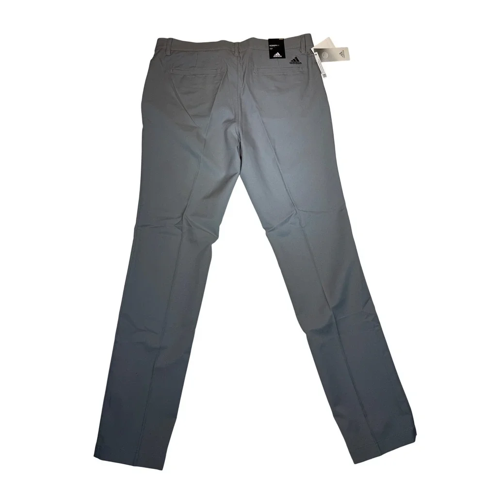 Adidas Mens Ultimate365 Golf Pants Grey 34x34 New With Tags